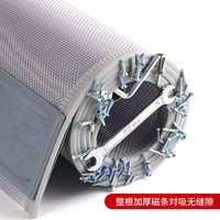Magnetic Screen Door Curtain for Summer, Breathable Anti-Mosquito Mesh Partition