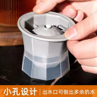 Whiskey Ice Ball Mold for Home Bar, Large Spherical Ice Cube Maker