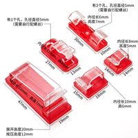 Self-Adhesive Cable Clips for Wire Management, Transparent Cord Organizers for Car and Desktop