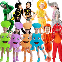 Kids' Chameleon Lizard Costume for Stage Performance