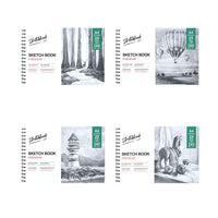 Thickened 160g Sketchbook for Artists, A3/A4/A5 Blank Paper for Colored Pencil and Hand-Drawing