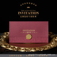 Business Invitation Card for Meetings, Corporate Events, Housewarming, Anniversaries