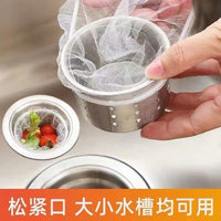 Disposable Sink Strainer Bags for Kitchen and Bathroom Drains