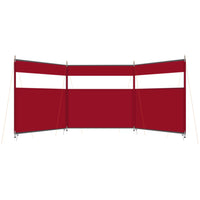 Outdoor Camping Windbreak Screen Car Awning Sunshade Rainproof Foldable Tent for Picnic BBQ