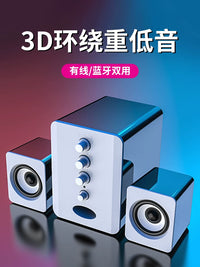 SAIDA 2.1 Channel USB Desktop Computer Speakers with Subwoofer for Home and Laptop