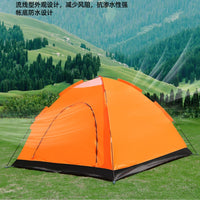 3-5 Person Double Layer Manual Pop-Up Tent for Outdoor Camping, Hiking, and Backpacking