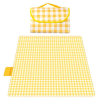Outdoor Picnic Blanket Waterproof Mat Portable Camping Mat with Carry Bag