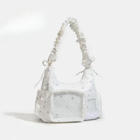 Japanese Style Star Ita Bag for Women, Large Capacity Transparent Shoulder Bag, Sweet Crossbody Bag for Students