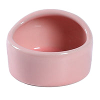 Ceramic No-Spill Bird Food and Water Bowl for Parrots and Small Birds