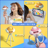 Portable Bladeless Stroller Fan with USB Charging and Strong Airflow