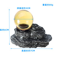 Aquarium Crystal Ball Ornament for Fish Tank Decoration