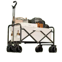 Outdoor Folding Camping Cart with All-Terrain Wheels