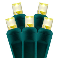 Commercial Grade 110V Outdoor 5mm Mini LED Christmas String Lights for Holiday Tree Decoration