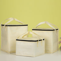 Insulated Cake Delivery Bag Non-Woven Aluminum Foil Cooler for Food Transport