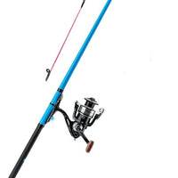 Carbon Fiber Raft Fishing Rod with Soft Tail for Ice Fishing and Shore Casting