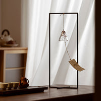 Japanese Style Handmade Glass Wind Chime for Home and Garden Decor