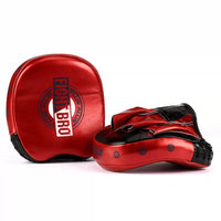 FIGHTBRO PU Leather Boxing Focus Mitts for Muay Thai MMA Taekwondo Karate Training