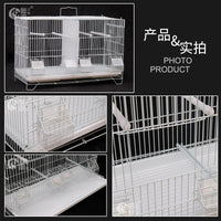 Luxury Breeding Cage for Parrots and Birds - Multi-Tier Villa Design