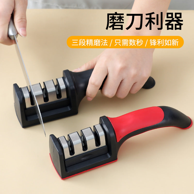 3-Stage Ceramic Knife Sharpener for Kitchen Knives