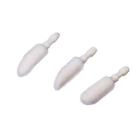 Disposable Lip Gloss Applicator Wands - Flocked Cotton Head for Lipstick & Mousse