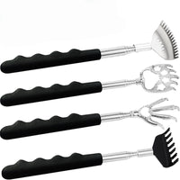 Stainless Steel Head Massager and Back Scratcher Combo