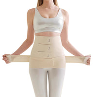 Postpartum Breathable Abdominal Binder Waist Trainer for Women