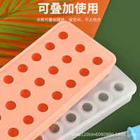 Silicone Round Ice Ball Mold for Yogurt, Hawthorn, Milk Jujubes, Mooncakes, and Candy Making