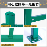 Galvanized Steel Fence Panel for School, Yard, and Park Boundaries