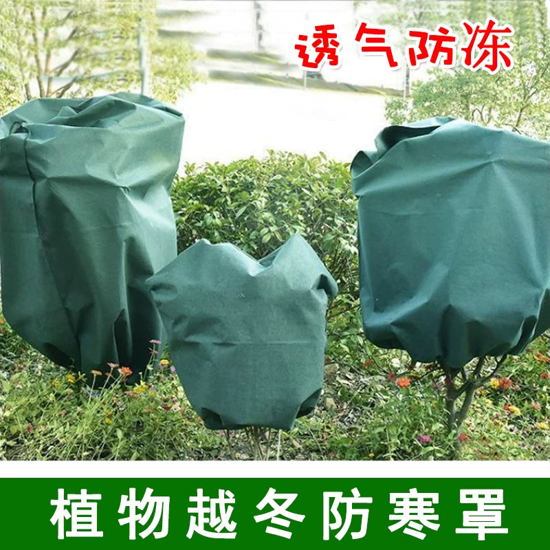 Tree Frost Protection Cover Plant Winter Warmth Blanket Breathable Thermal Insulation for Fruit Trees