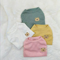 Waffle Knit Pet Vest for Cats and Small Dogs, Breathable Summer Apparel for Hair Loss Prevention