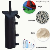 Outdoor Tent Sandbag Weights for Canopy and Gazebo - Windproof Anchor Bags