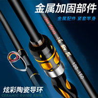 Carbon Fiber Raft Fishing Rod for Lake and Ice Fishing, Micro-Lead Casting Rod for Carp and Crucian Carp