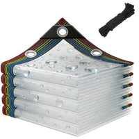 Waterproof PE Tarpaulin with Grommets for Outdoor Use