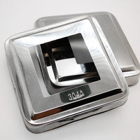 Stainless Steel Stair Railing Post Base Cover Flange