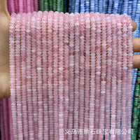 Natural Stone Crystal Agate Tiger Eye Abacus Spacer Beads for DIY Jewelry Making