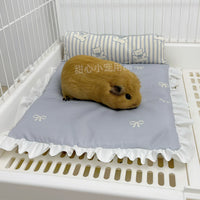 Dayang R81 Cooling Pet Bed for Rabbits and Guinea Pigs, Washable Summer Mat