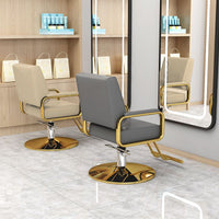 Professional Hydraulic Reclining Barber Chair for Salon Hair Cutting, Styling, and Dyeing