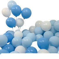 50-Piece Matte & Metallic Balloon Set with Pump & Ribbon for Parties and Decorations