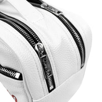 Golf Clutch Bag Waterproof PU Leather Double Zipper Pouch for Men and Women