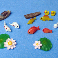 Miniature Landscape Lotus Pond DIY Kit for Terrariums and Bonsai