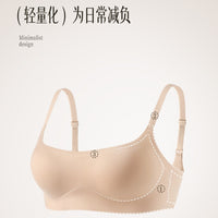 Wireless Push-Up Bra for Small Busts, Seamless & Breathable