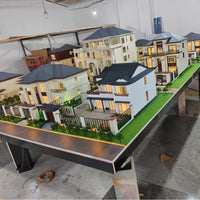 Customizable Villa and Rural House Architectural Model for Real Estate and Light Steel Structures