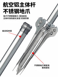 Fishing Umbrella Folding All-Terrain Metal Four-Legged Ground Insert Stand Base