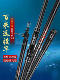 Carbon Fiber Telescopic Fishing Rod for Long-Distance Casting