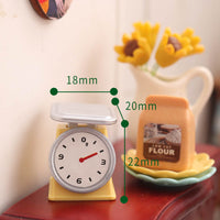 Miniature 1:12 Dollhouse Fruit Scale Model for OB11 Dolls