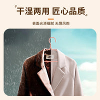 Heavy-Duty Non-Slip Clothes Hangers for Dorm & Home Use, Thickened Shoulder Design