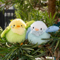 Cute Bird Plush Magnetic Shoulder Doll Keychain Pendant Bag Charm Gift