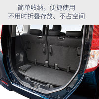 YAC Universal Waterproof Car Trunk Liner Mat for Sedans and SUVs, Large Capacity Storage Organizer