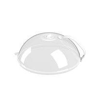 Microwave Food Cover with Steam Vent, Heat Resistant Splatter Guard for Reheating Meals