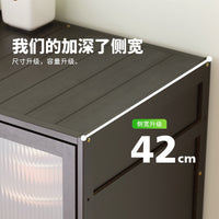 Modern Minimalist Sideboard Cabinet for Kitchen Living Room Storage, Wine Cabinet, Tea Bar Cabinet